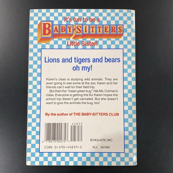 Baby-Sitters Little Sister #24: Karen’s School Trip by Ann M. Martin - Novel - Picture 2 of 8